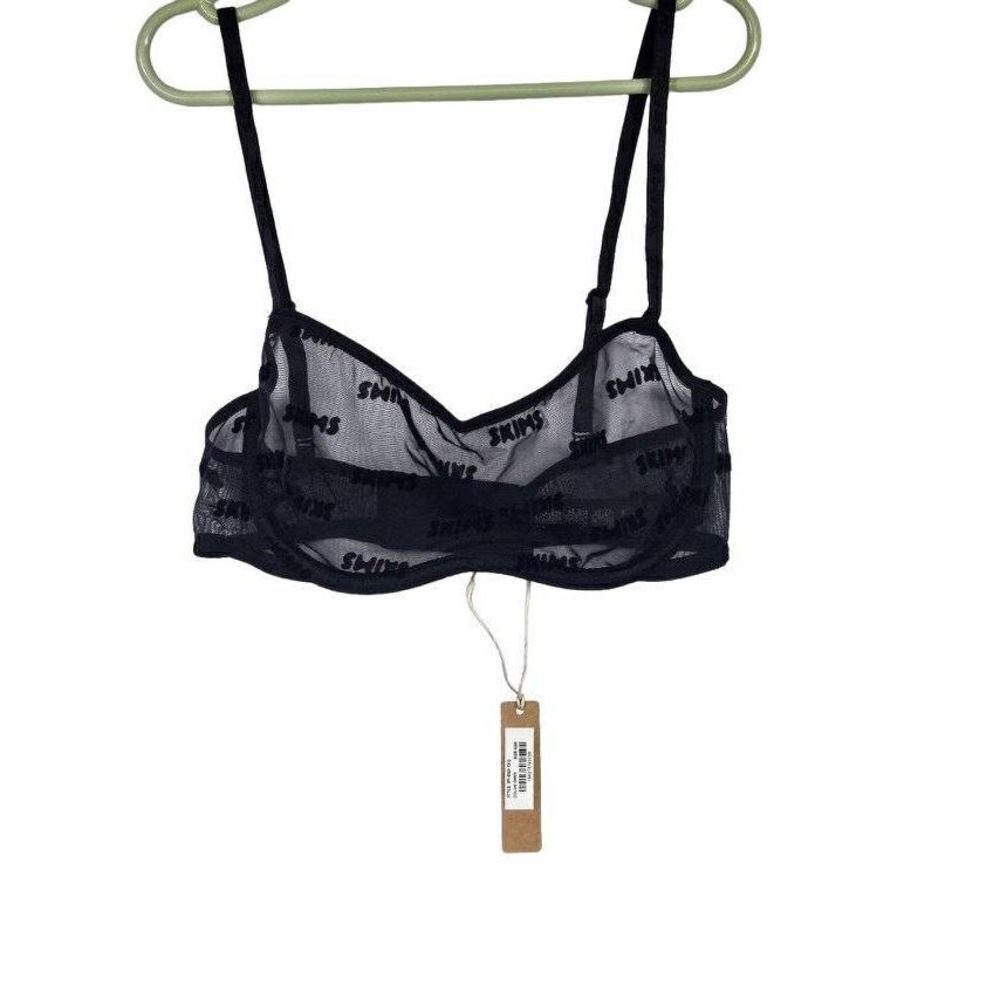 ‎Skims sexy logo bra Nwt